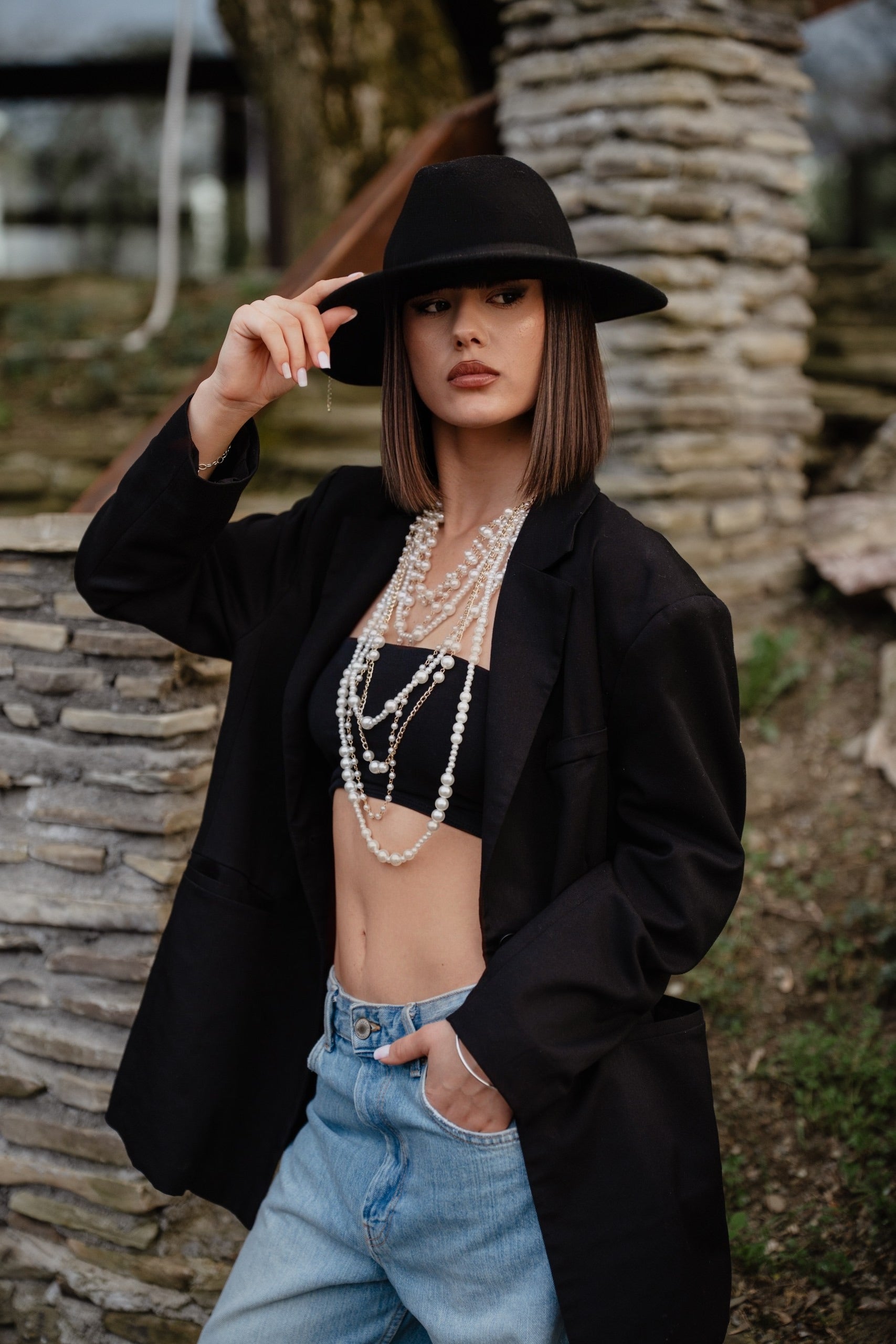 Set elegant de perle