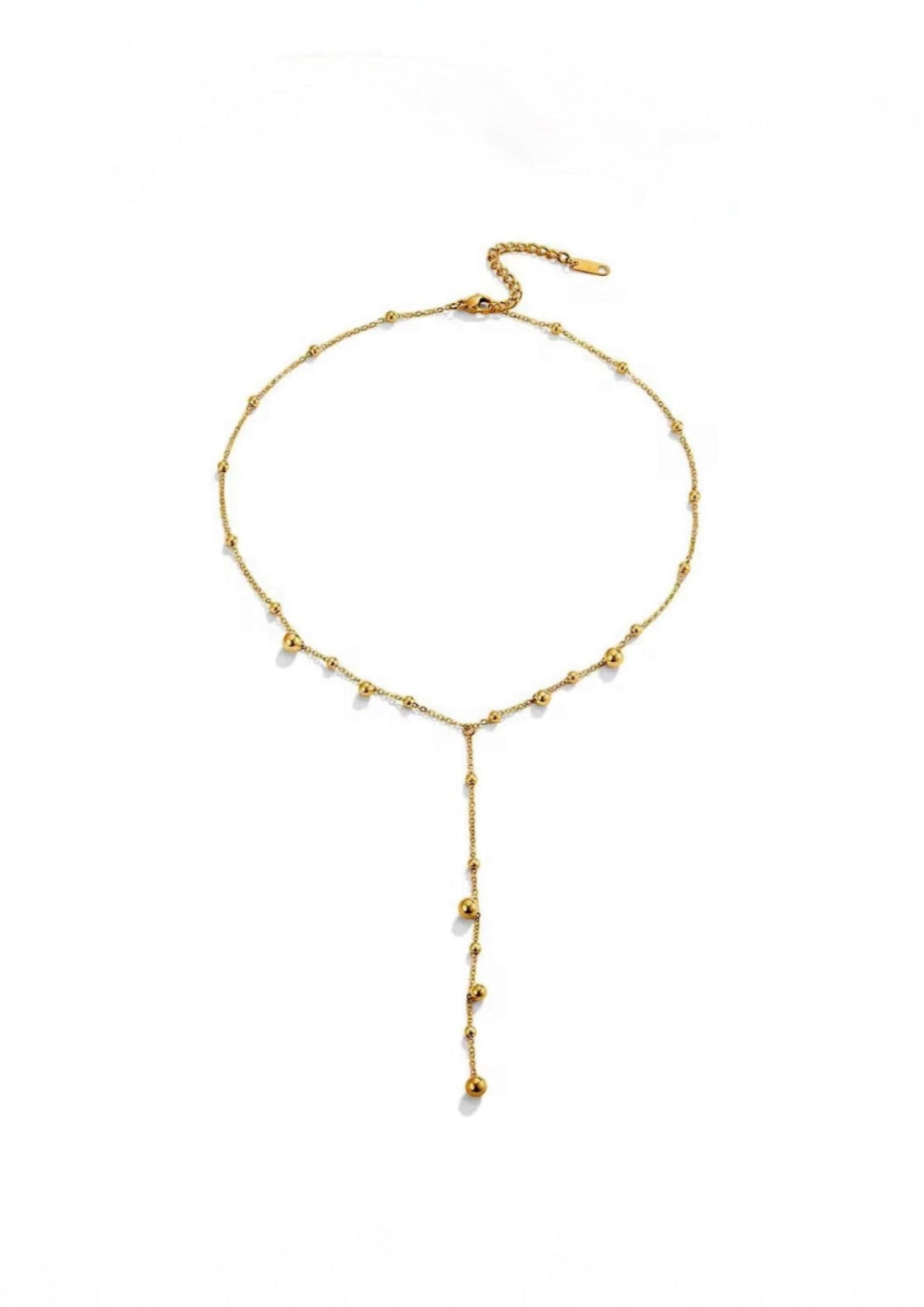 Colier cu detalii aurii