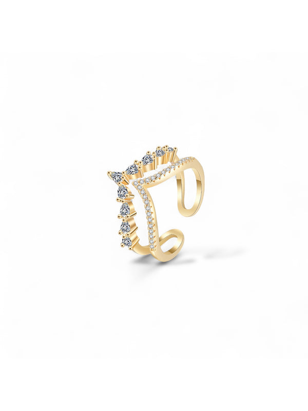 Aurora Crown Ring