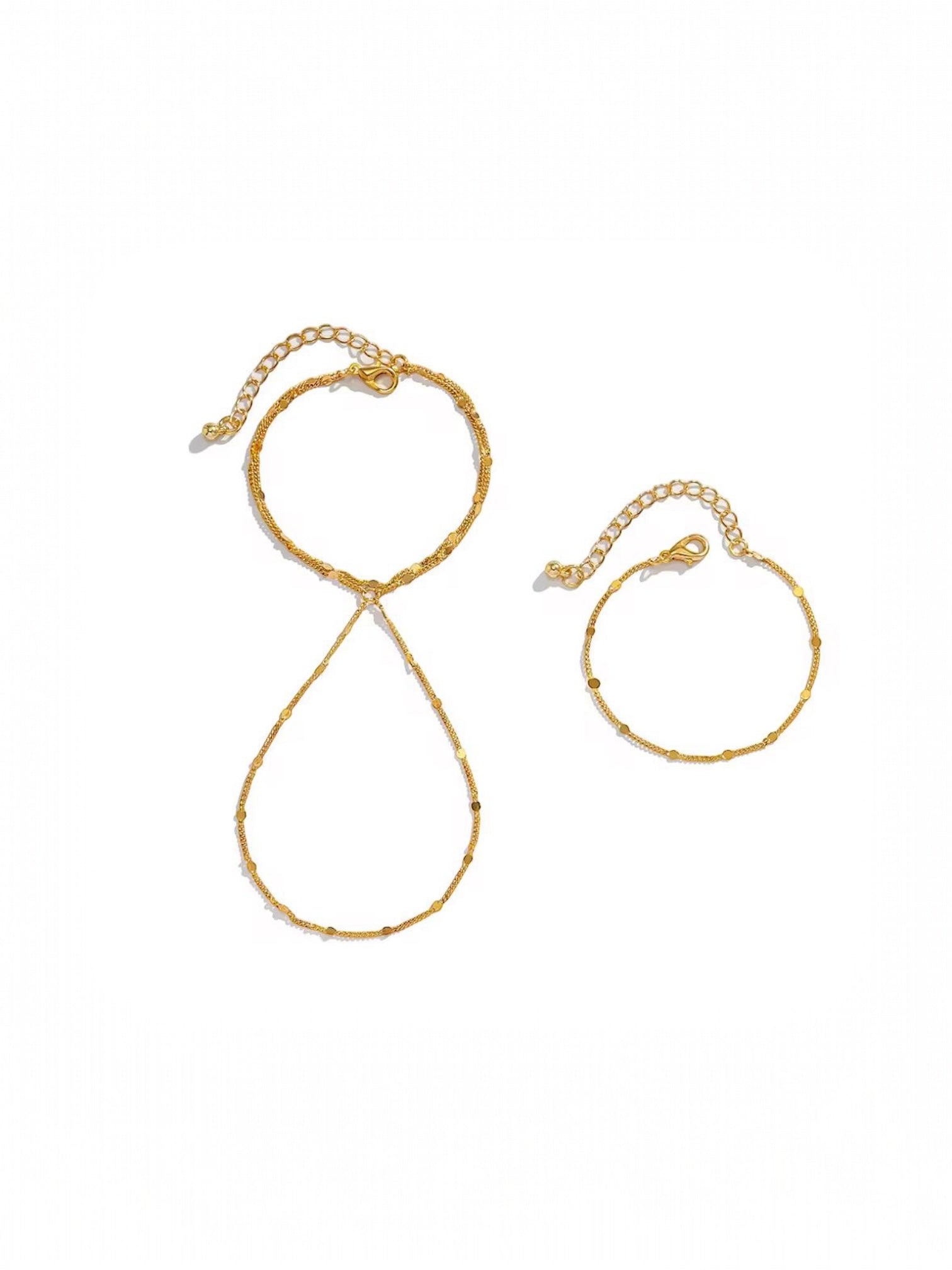 Brățară-inel dublă