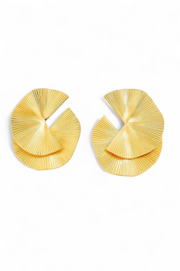 Solar Gold Earrings