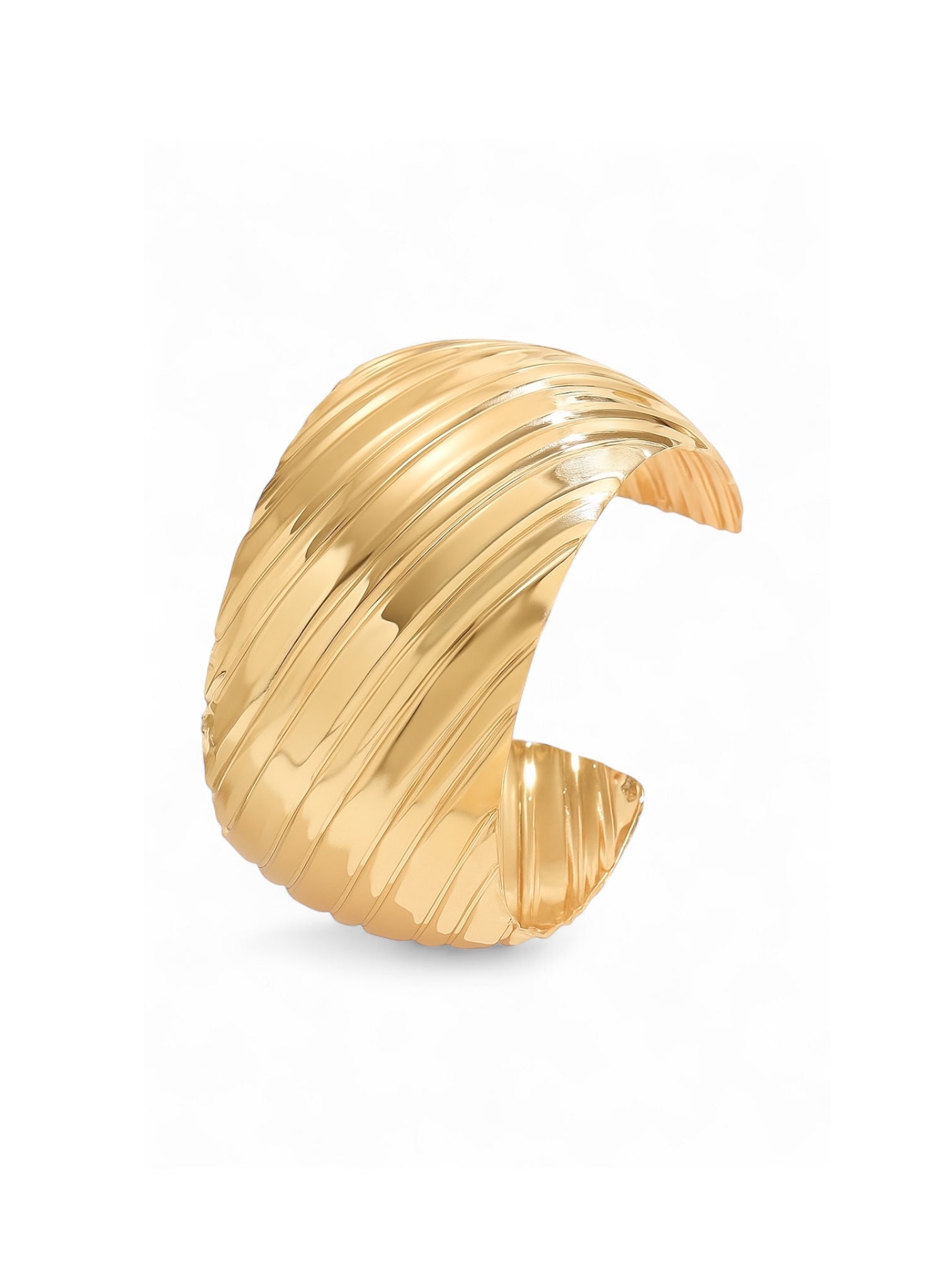 Brățară cuff aurie