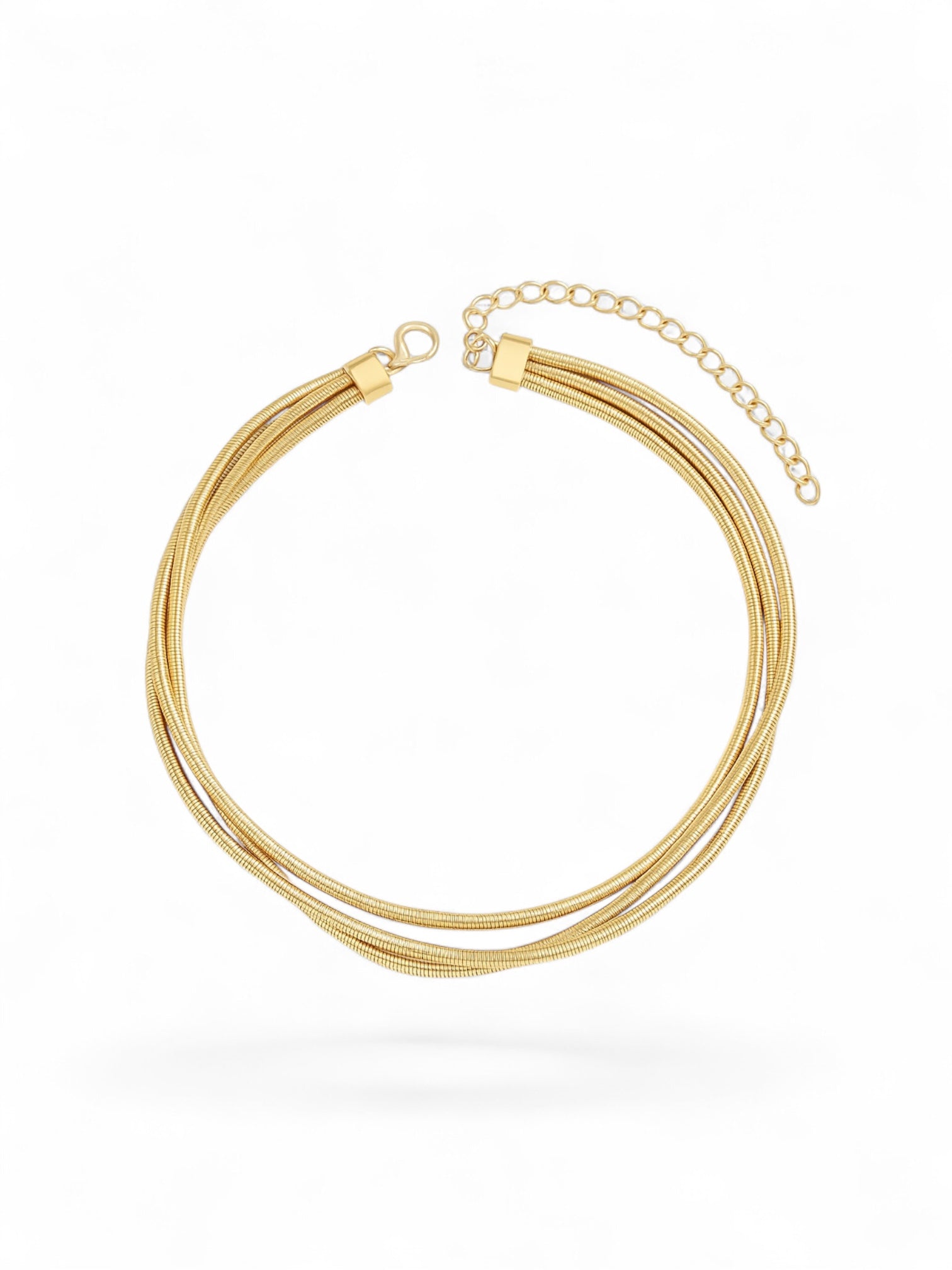 Colier auriu împletit