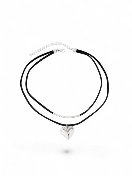 Bold Heart Necklace